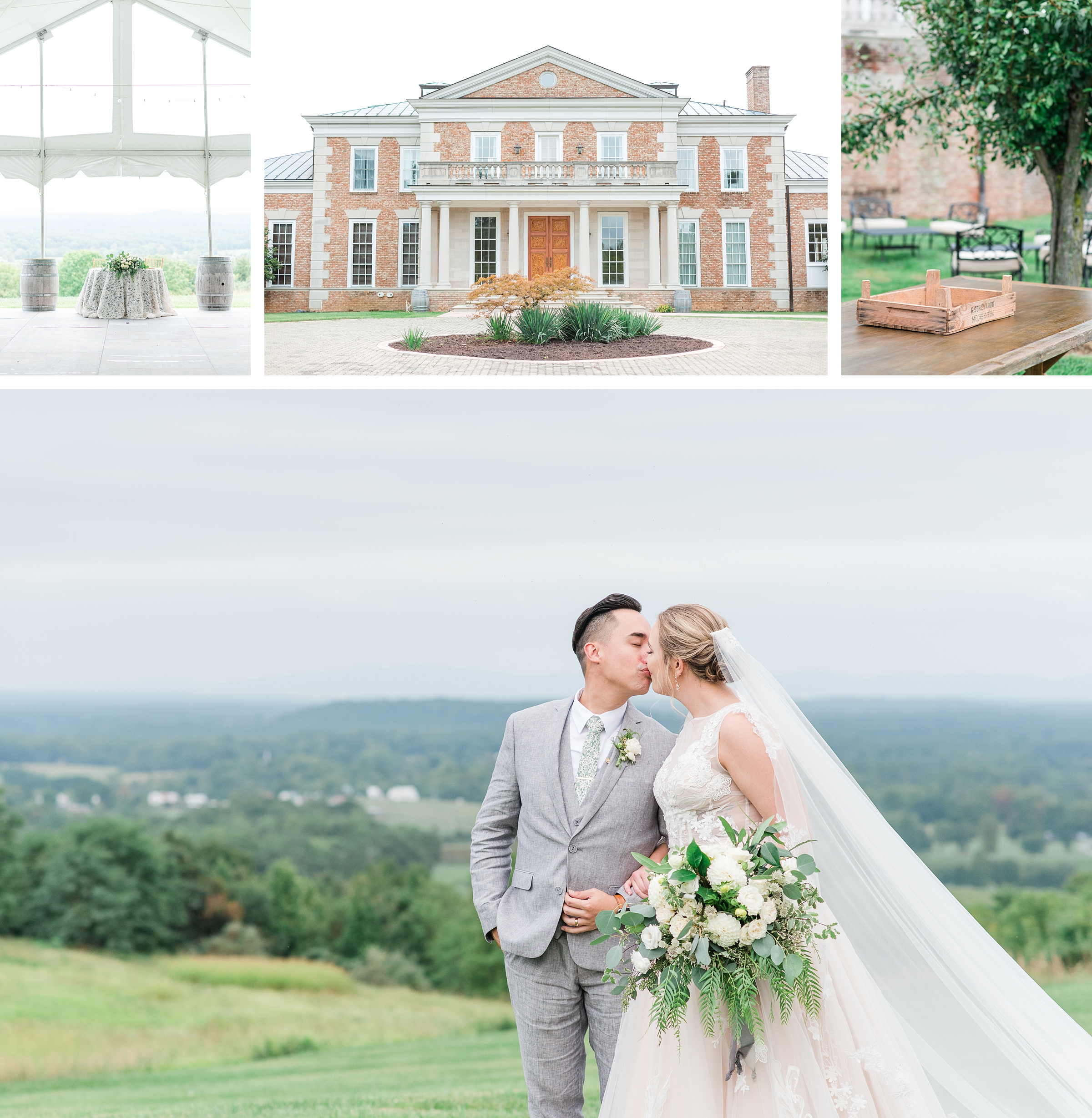 Grace Estate Winery wedding by Virginia wedding photographer Kailey Brianne Photography 