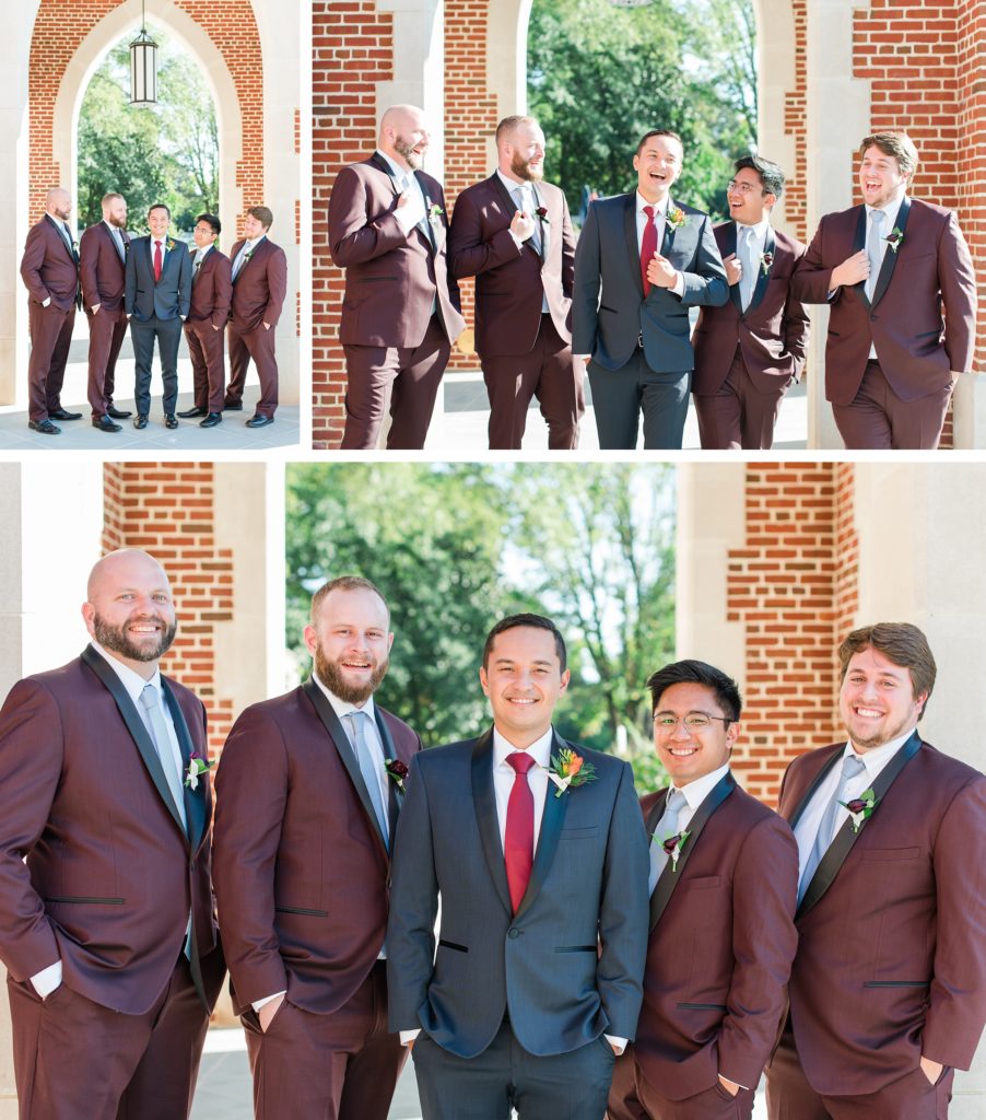 Stitch and Tie Attire for Virginia House Wedding by Kailey Brianne Photography