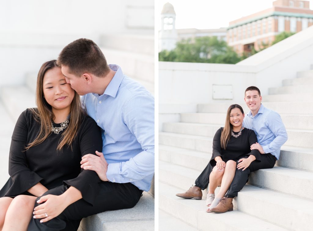 Richmond Capitol Engagement Session by Kailey Brianne Photography