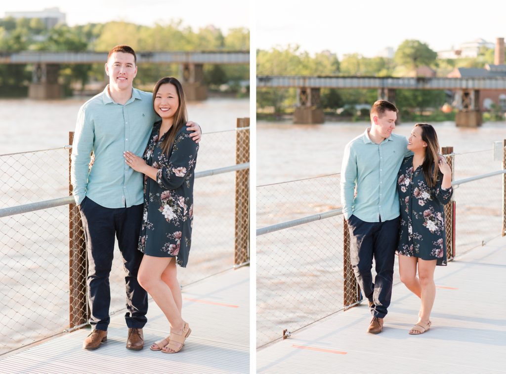 Engagement Session at Potterfield Memorial Bridge by Kailey Brianne Photography
