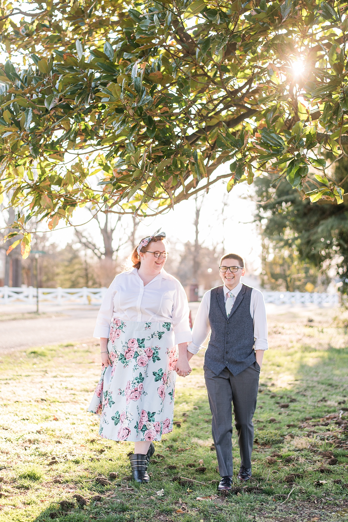 1950's Styled Engagement Session in Virginia Beach by Richmond Wedding Photographer, Kailey Brianne Photography. 