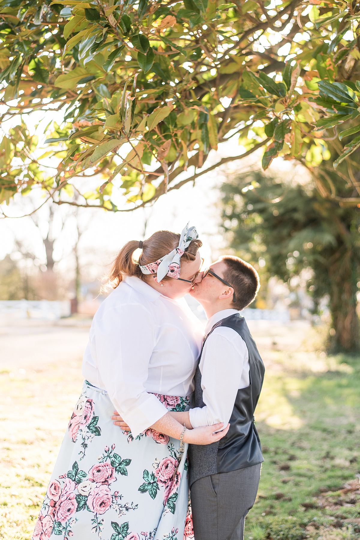 1950's Styled Engagement Session in Virginia Beach by Petersburg Wedding Photographer, Kailey Brianne Photography. 