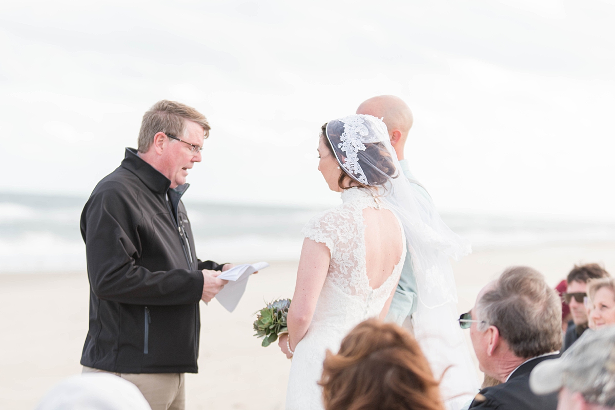 Elegant Wedding Ceremony at Virginia Beach Wedding. Wedding Photography by Kailey Brianne Photography, a Virginia Beach Wedding Photographer. 