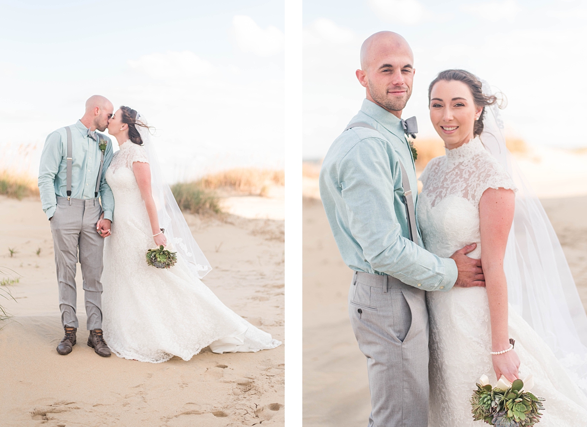 Elegant Wedding Portraits at Virginia Beach Wedding. Wedding Photography by Kailey Brianne Photography, a Virginia Beach Wedding Photographer. 
