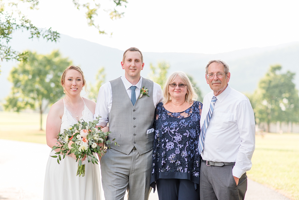 Family Portraits at King Family Vineyards. Wedding Photography by Richmond Wedding Photographer Kailey Brianne Photography. 