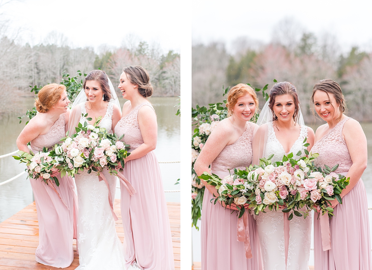 Romantic Wedding Styled Shoot at Lakeside at Welch Estate. Wedding Photography by Richmond Wedding Photographer Kailey Brianne Photography. 