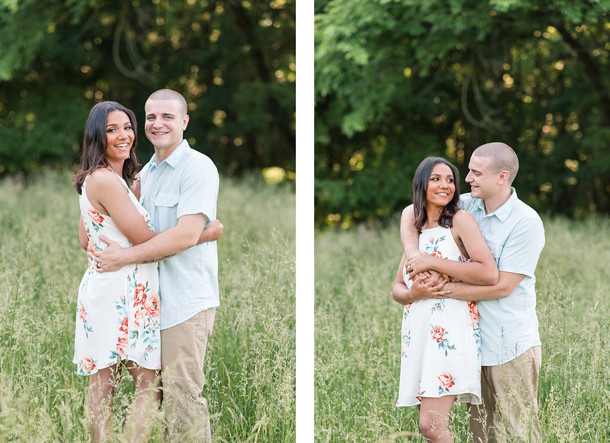 Spring Tuckahoe Plantation Engagement Session. Photography by Richmond Wedding Photographer, Kailey Brianne Photography. 