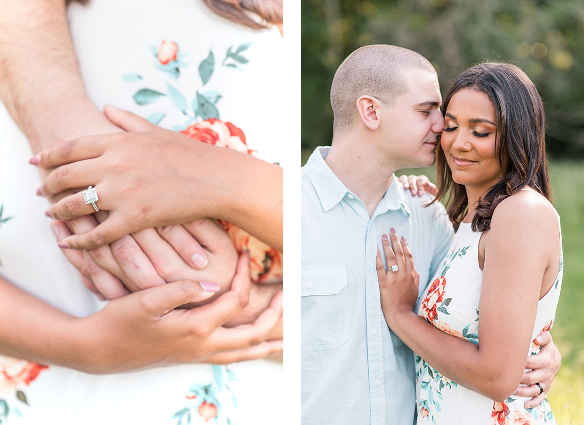 Light and Airy Spring Tuckahoe Plantation Engagement Session. Photography by Richmond Wedding Photographer, Kailey Brianne Photography. 