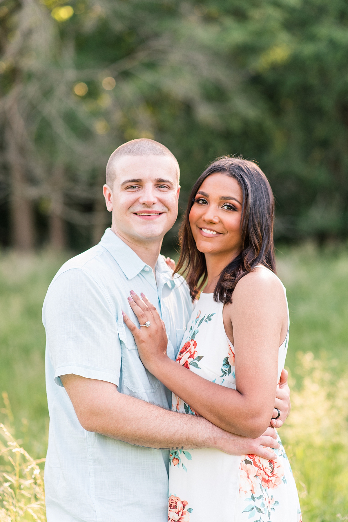 Light and Airy Spring Tuckahoe Plantation Engagement Session. Photography by Petersburg Wedding Photographer, Kailey Brianne Photography. 