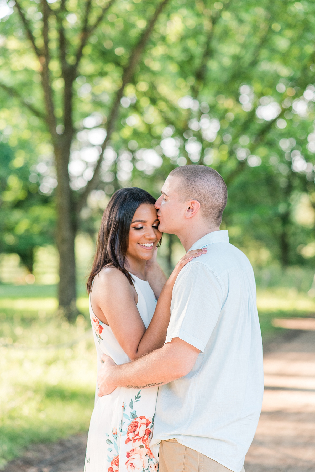 Spring Historic Tuckahoe Engagement Session. Richmond Wedding Photographer, Kailey Brianne Photography. 