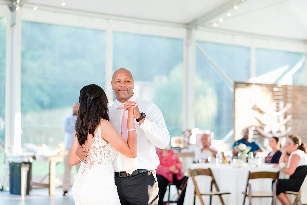 Dances at Arbor Haven Summer Wedding Reception. Wedding Photography by Richmond Wedding Photographer Kailey Brianne Photography. 