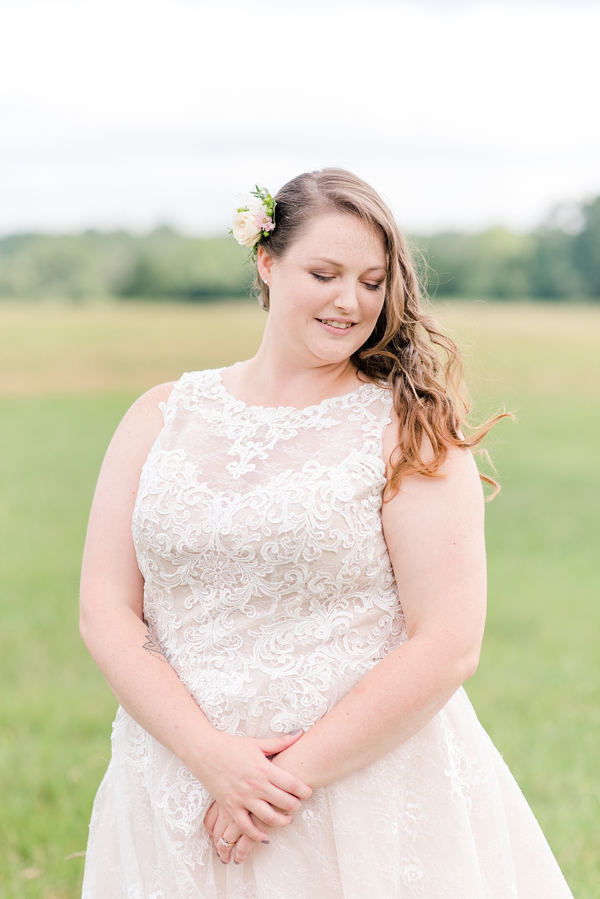 Bridal Portraits from Yorktown Intimate Wedding. Wedding Photography by Virginia Wedding Photographer Kailey Brianne Photography. 
