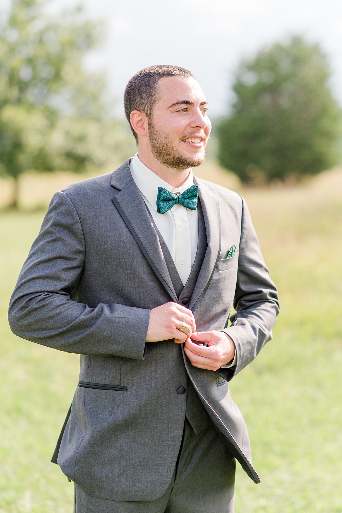 Groom Details from Yorktown Intimate Wedding. Wedding Photography by Richmond Wedding Photographer Kailey Brianne Photography. 