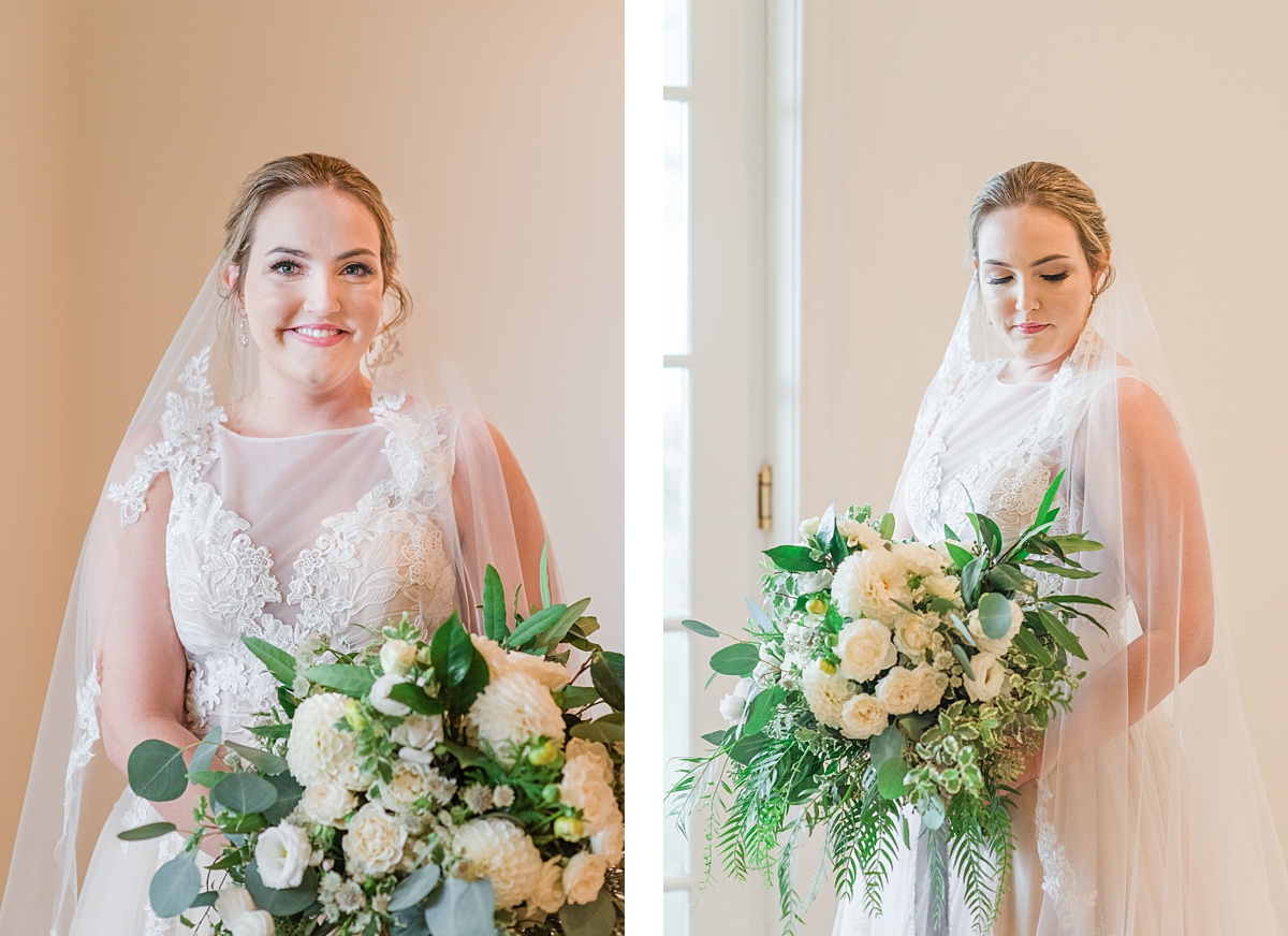 Bridal Portraits at a Timeless Grace Estate Winery Wedding. Wedding Photography by Richmond Wedding Photographer Kailey Brianne Photography.