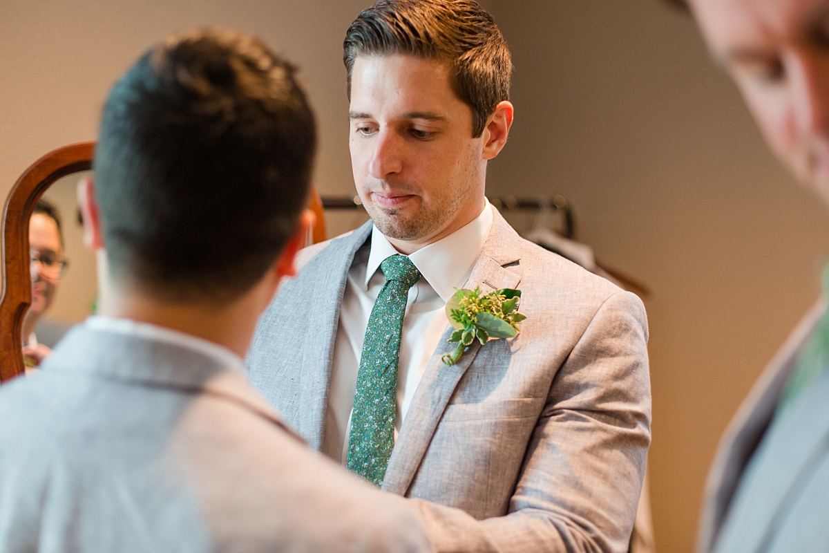 Groomsmen Getting Ready  at a Timeless Grace Estate Winery Wedding. Wedding Photography by Richmond Wedding Photographer Kailey Brianne Photography.
