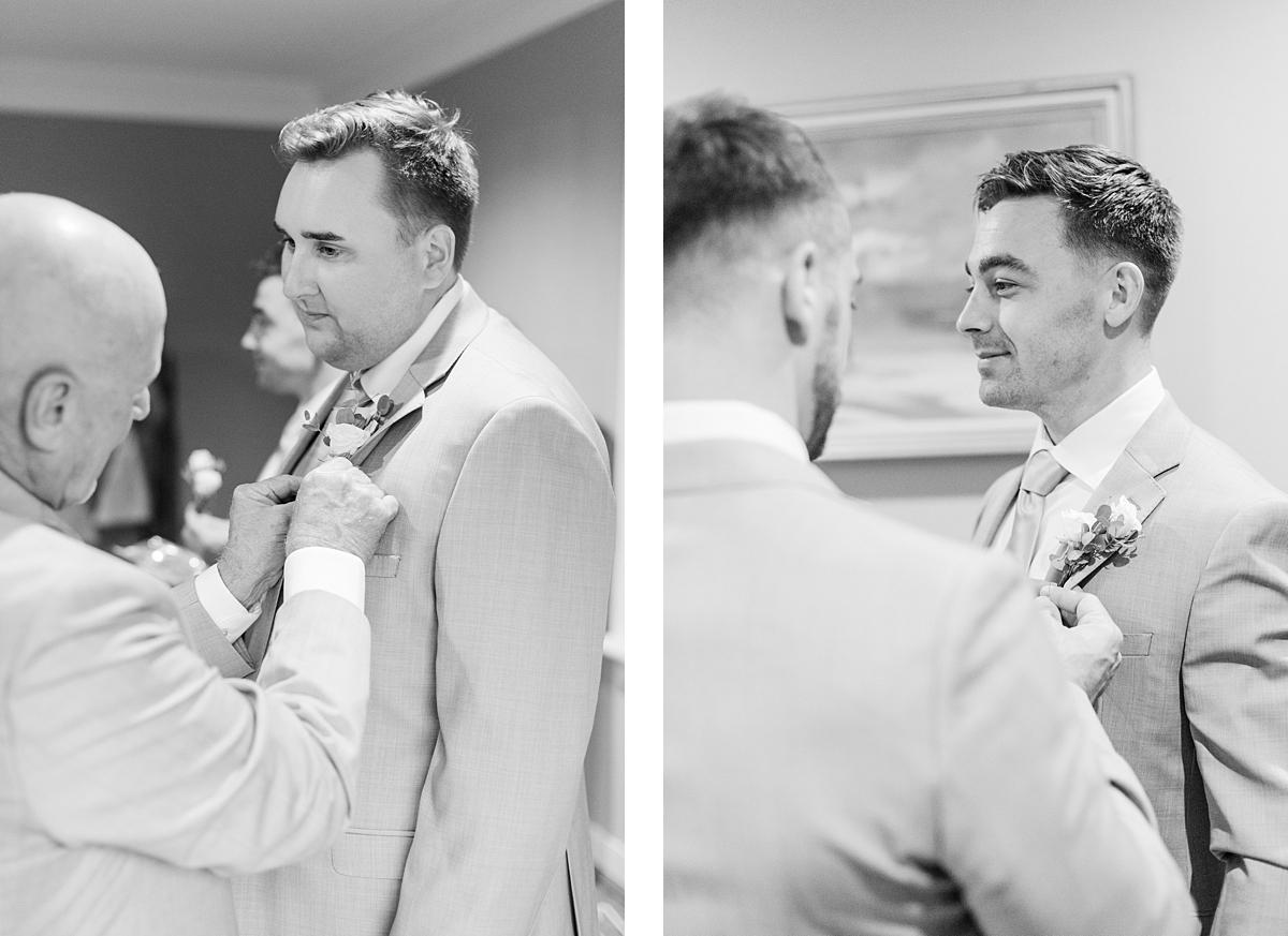 Groomsmen Getting Ready at Grace Estate Winery Summer Wedding. Wedding Photography by Richmond Wedding Photographer Kailey Brianne Photography. 