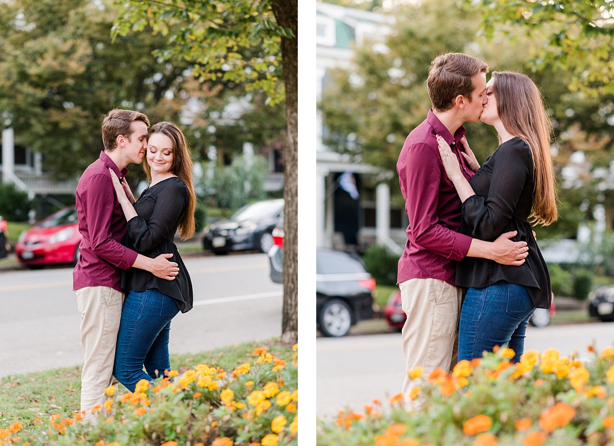 Fall Richmond Engagement Session. Engagement Photography by Kailey Brianne Photography. 