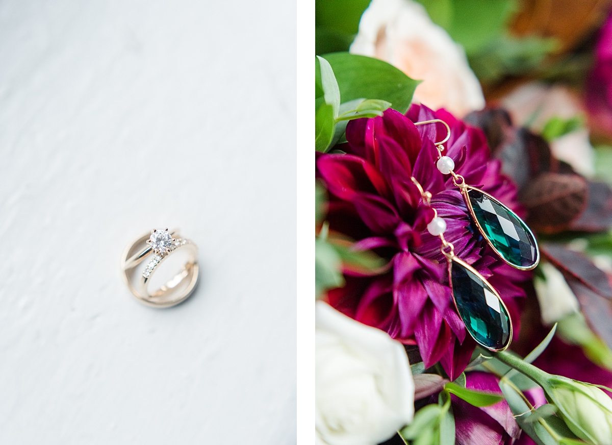 Bridal Details at Intimate Richmond Elopement. Wedding Photography by Richmond Wedding Photographer Kailey Brianne Photography. 