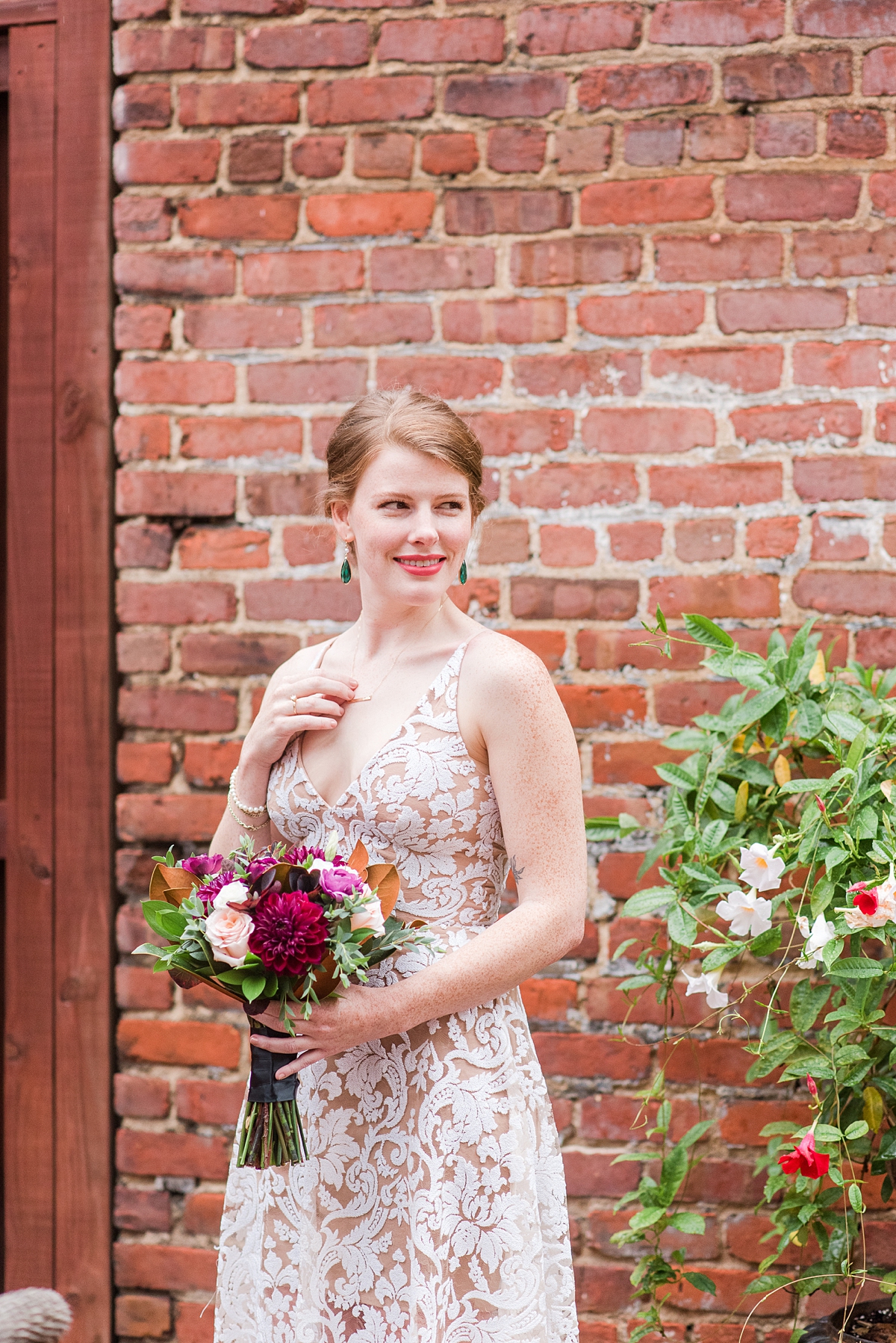 Bridal Portraits at Intimate Richmond Elopement. Wedding Photography by Richmond Wedding Photographer Kailey Brianne Photography. 