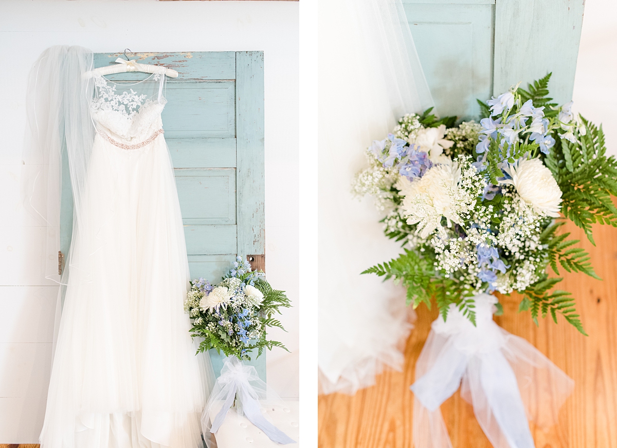 Bridal Details at Granary at Valley Pike Rustic Wedding. Wedding Photography by Richmond Wedding Photographer Kailey Brianne Photography. 