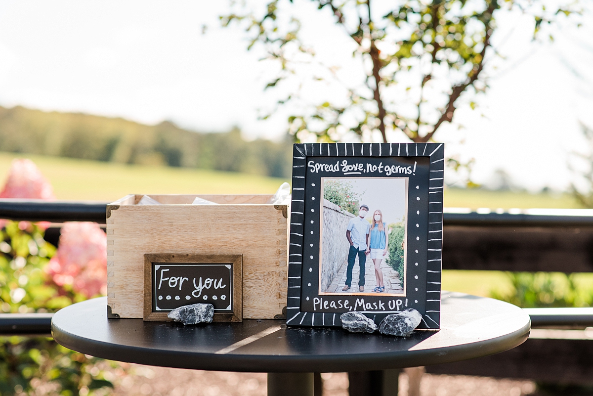 Rustic Wedding Ceremony Decor at Granary at Valley Pike. Wedding Photography by Charlottesville Wedding Photographer Kailey Brianne Photography. 