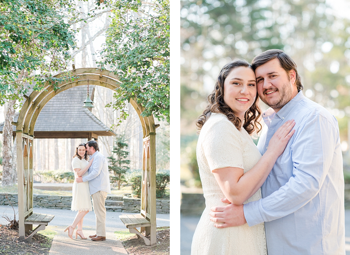 Spring Engagement Session at Celebrations at the Reservoir. Photography by Virginia Wedding Photographer Kailey Brianne Photography. 