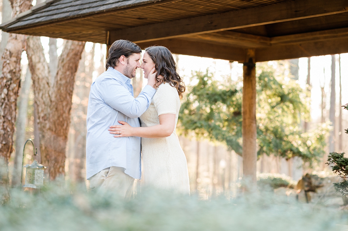 Spring Engagement Session at Celebrations at the Reservoir. Photography by Virginia Wedding Photographer Kailey Brianne Photography. 