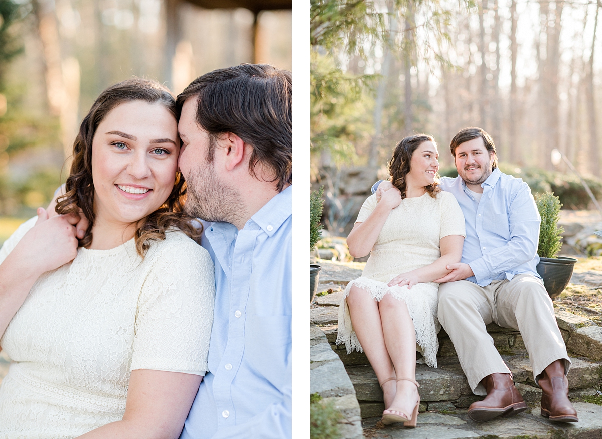 Spring Engagement Session at Celebrations at the Reservoir. Photography by Midlothian Wedding Photographer Kailey Brianne Photography. 