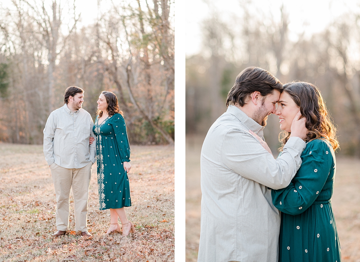 Celebrations at the Reservoir sunset Engagement Session. Photography by Richmond Wedding Photographer Kailey Brianne Photography. 