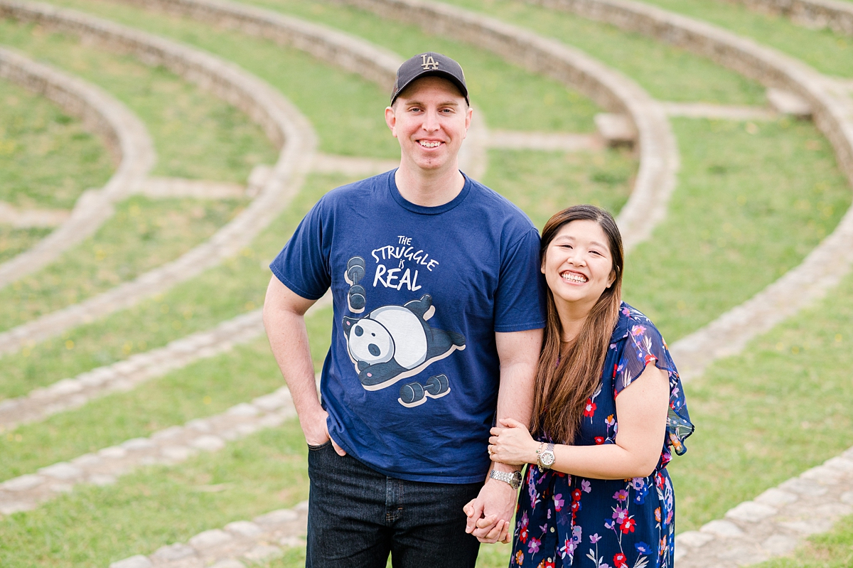 Byrd Park Richmond Spring Engagement Session. Photography by Virginia Wedding Photographer Kailey Brianne Photography. 