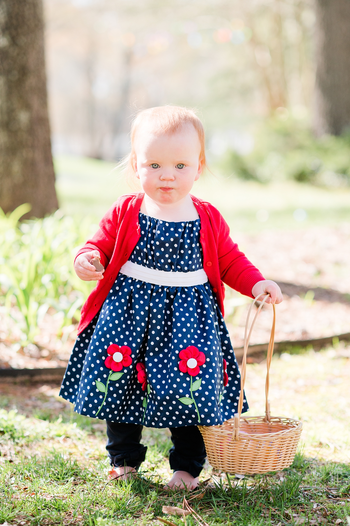 Young Toddler During Family Easter Session. Photography by Richmond Family Photographer Kailey Brianne Photography. 