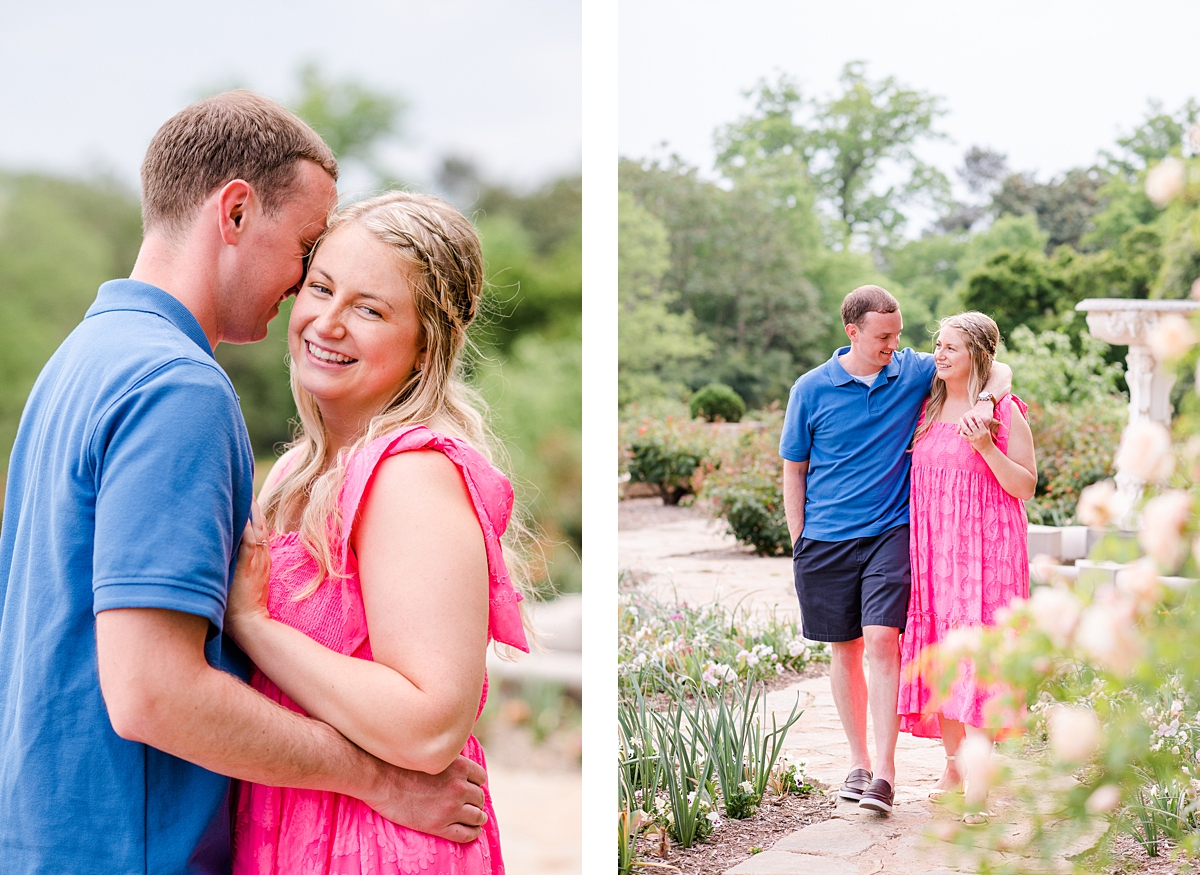 Spring Maymont Engagement Session in Richmond, Virginia. Photography by Richmond Wedding Photographer Kailey Brianne Photography. 