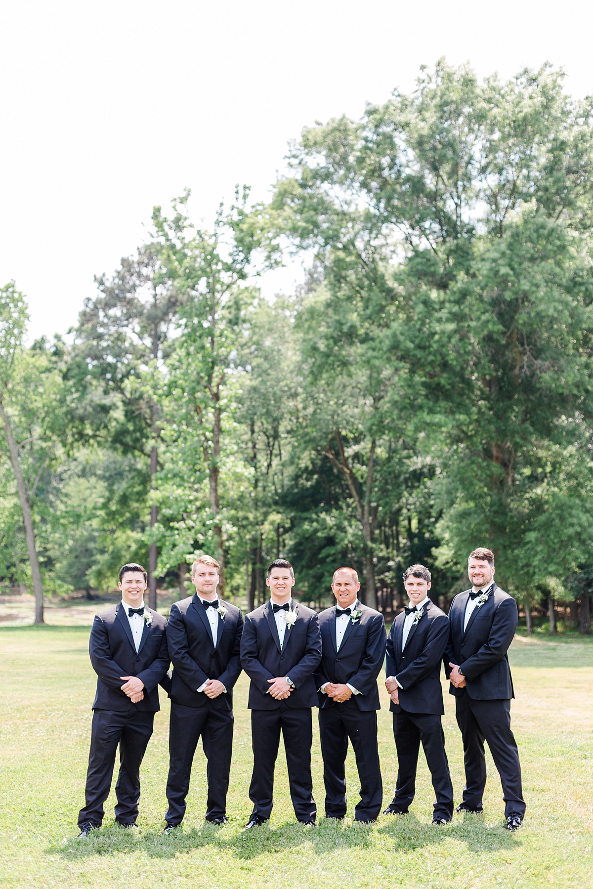 Groom and Groomsmen Portraits During Spring Oakdale RVA Wedding. Wedding Photography by Richmond Wedding Photographer Kailey Brianne Photography. 