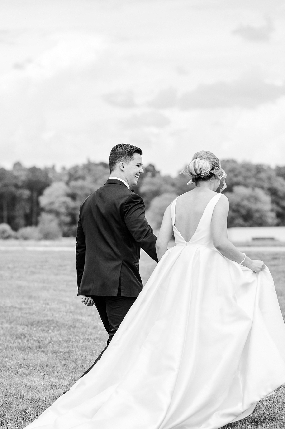 Bride and Groom Portraits During Spring Oakdale RVA Wedding. Wedding Photography by Richmond Wedding Photographer Kailey Brianne Photography. 