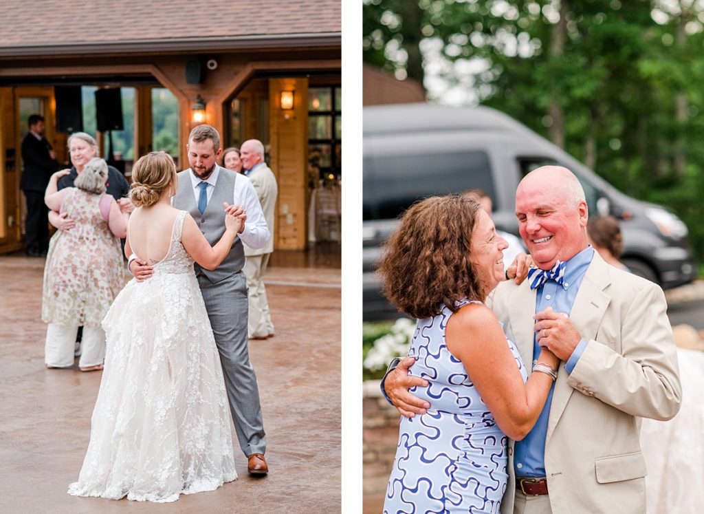 Anniversary Dance During Wedding Reception at The Magnolia Venue in Tennessee. Wedding Photography by Virginia Wedding Photographer Kailey Brianne Photography. 