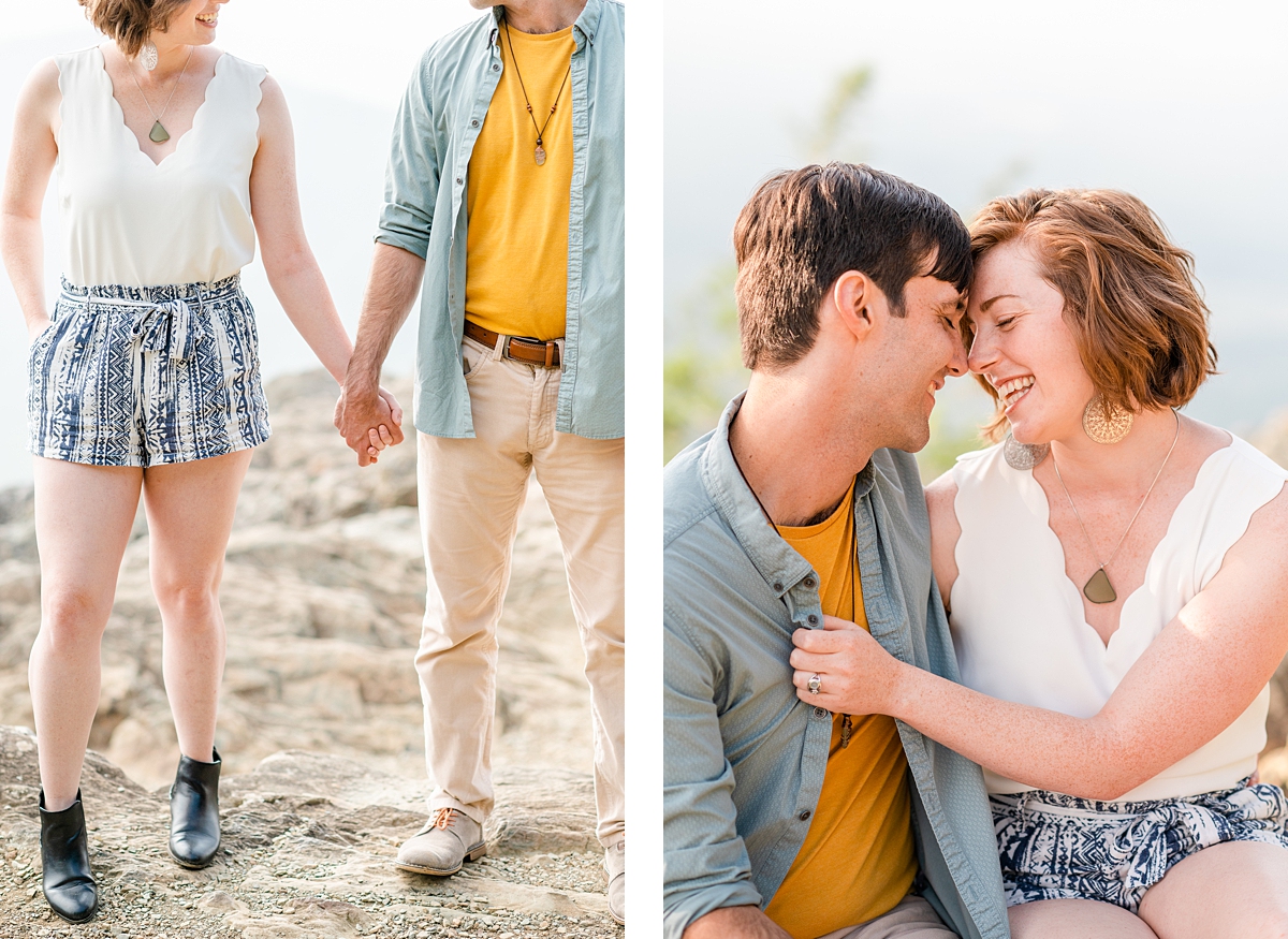 Big Smiles and Big Sky at Raven's Roost Engagement Session by Kailey Brianne Photography 