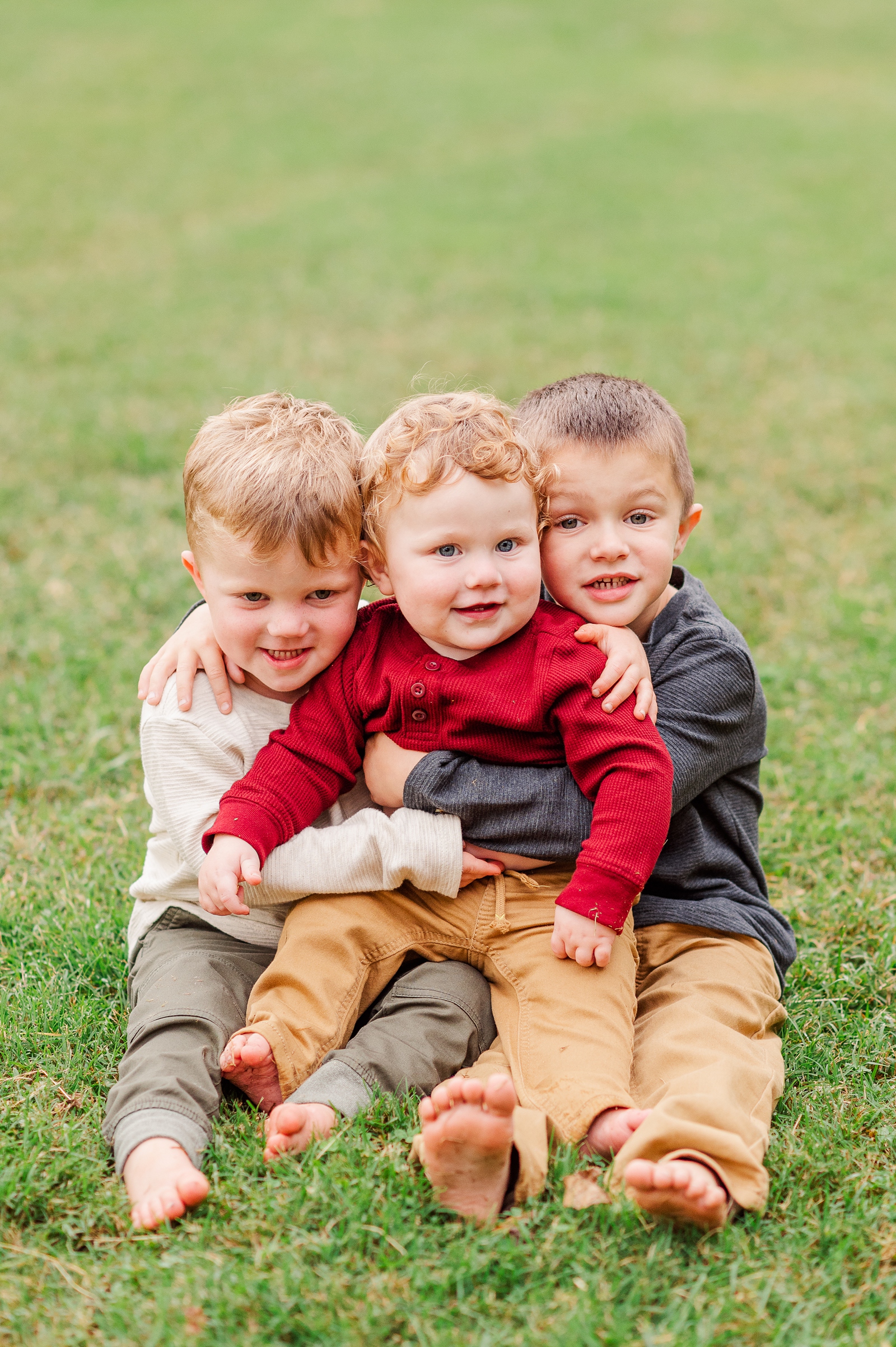 2021 Richmond Fall Family Mini Sessions at Crump Meadow Farm Park with Richmond Family Photographer Kailey Brianne Photography.