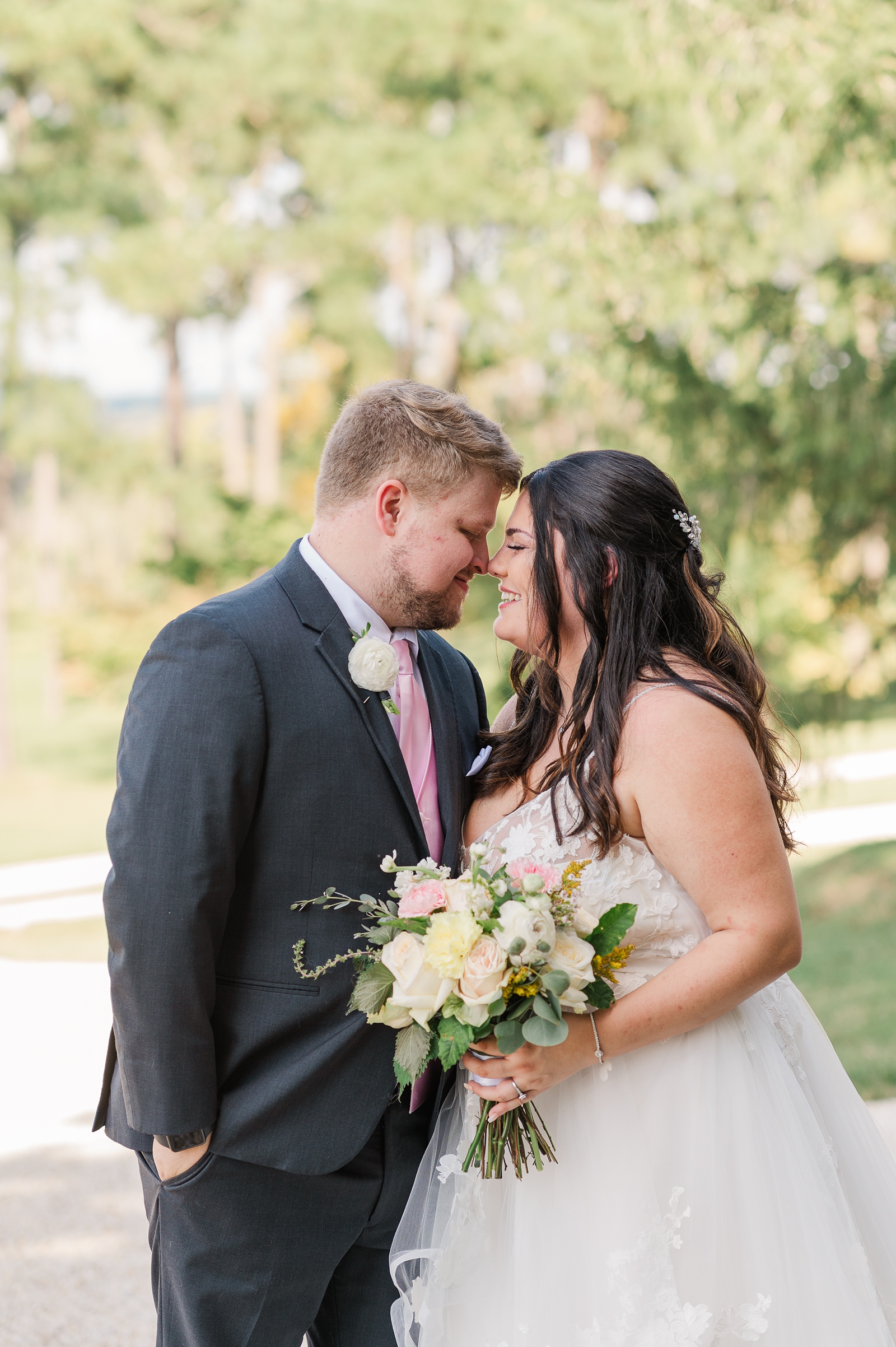 Bride and Groom Portraits at Cumberland Estate Wedding. Photography by Virginia Wedding Photographer Kailey Brianne Photography. 