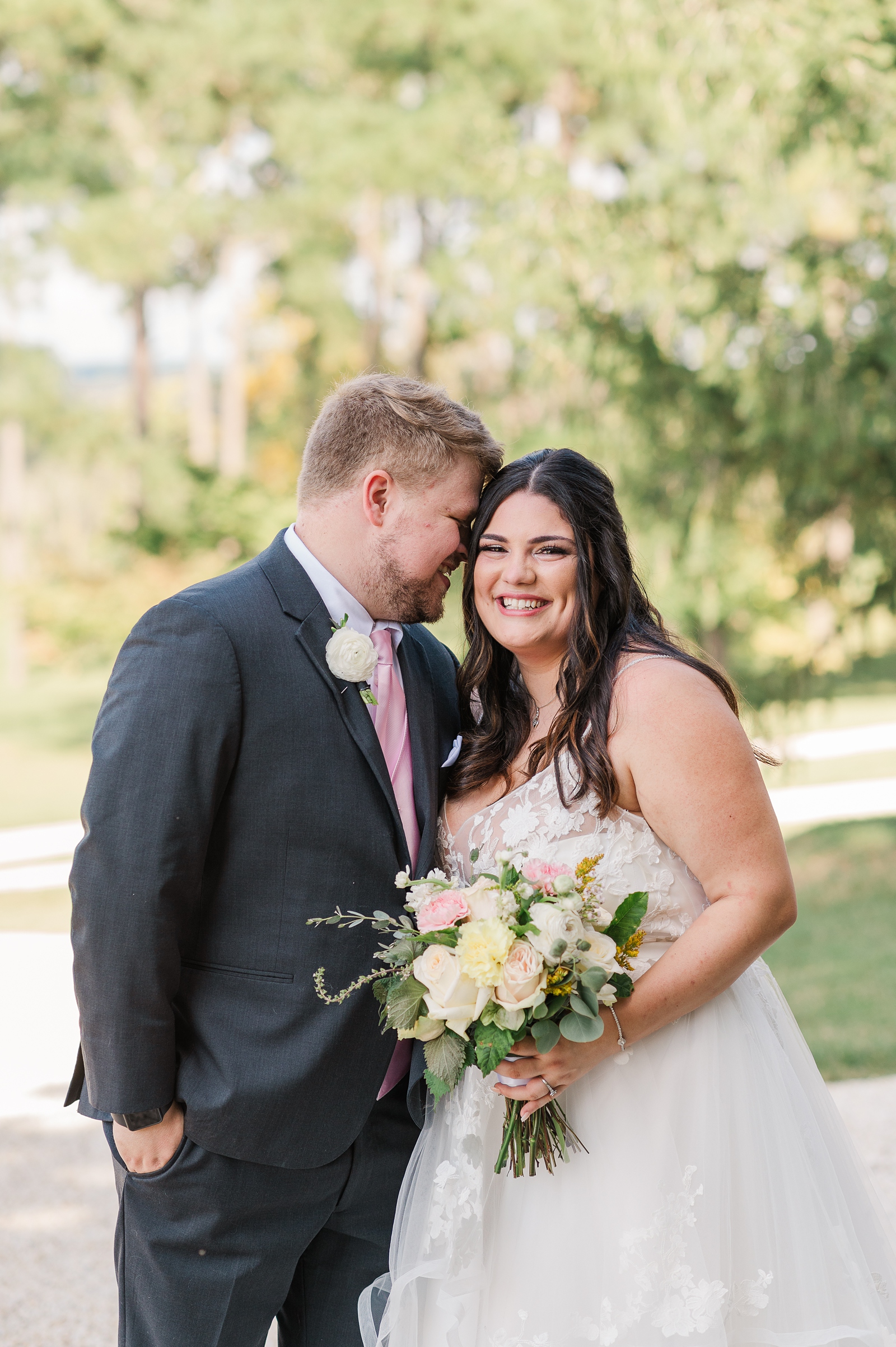 Bride and Groom Portraits at Cumberland Estate Wedding. Photography by Virginia Wedding Photographer Kailey Brianne Photography. 
