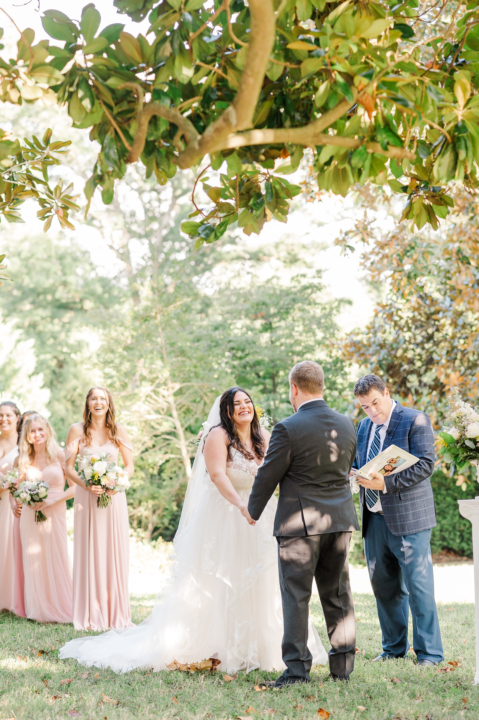 Wedding Ceremony at Cumberland Estate. Photography by Charlottesville Wedding Photographer Kailey Brianne Photography. 