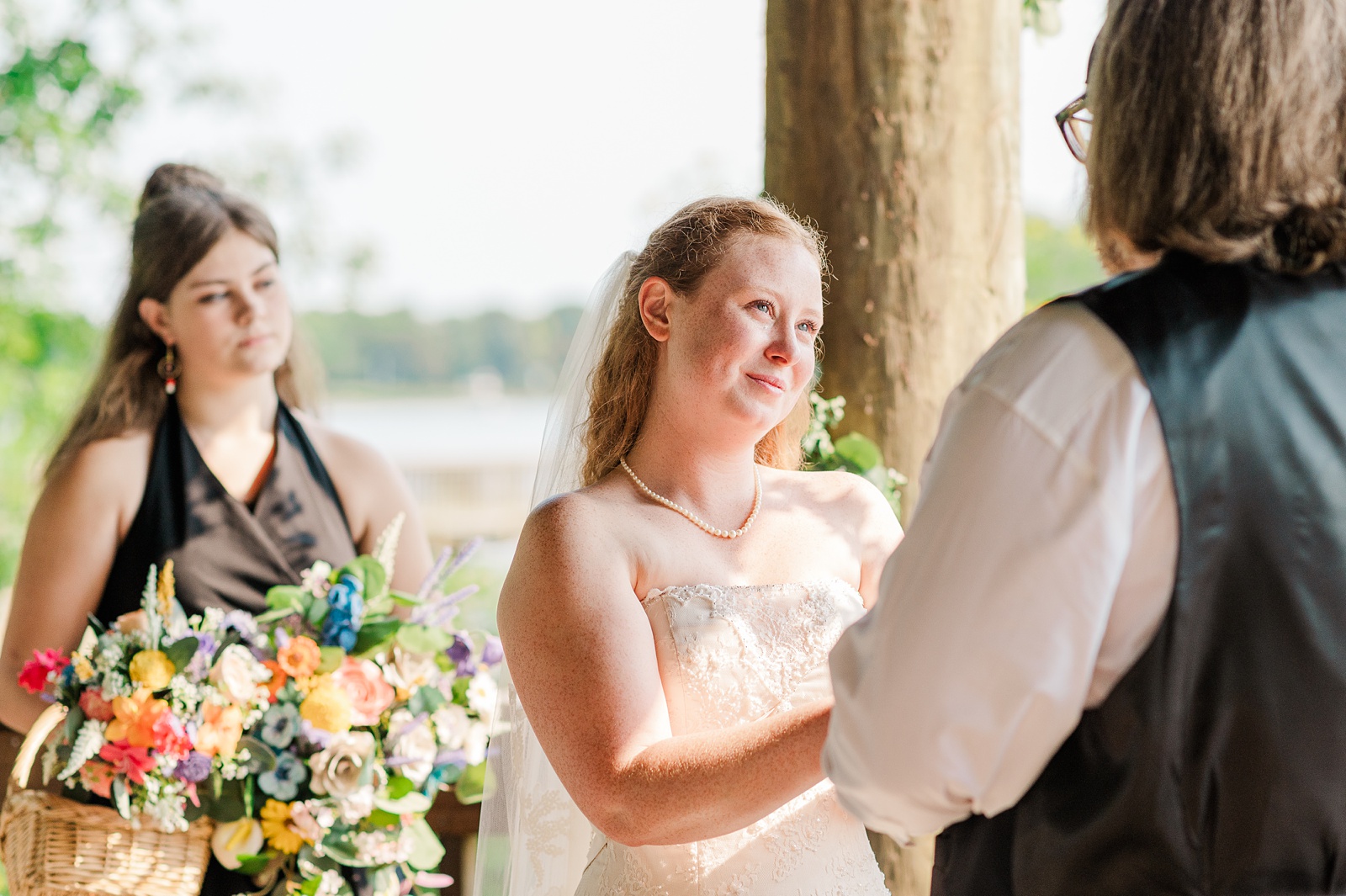 Fairytale Ceremony by Virginia Wedding Photographer Kailey Brianne Photography. 