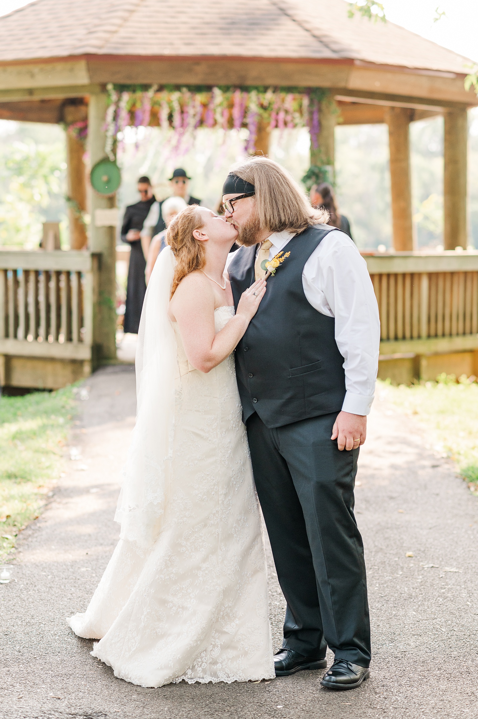 Fairytale Ceremony by Virginia Wedding Photographer Kailey Brianne Photography. 