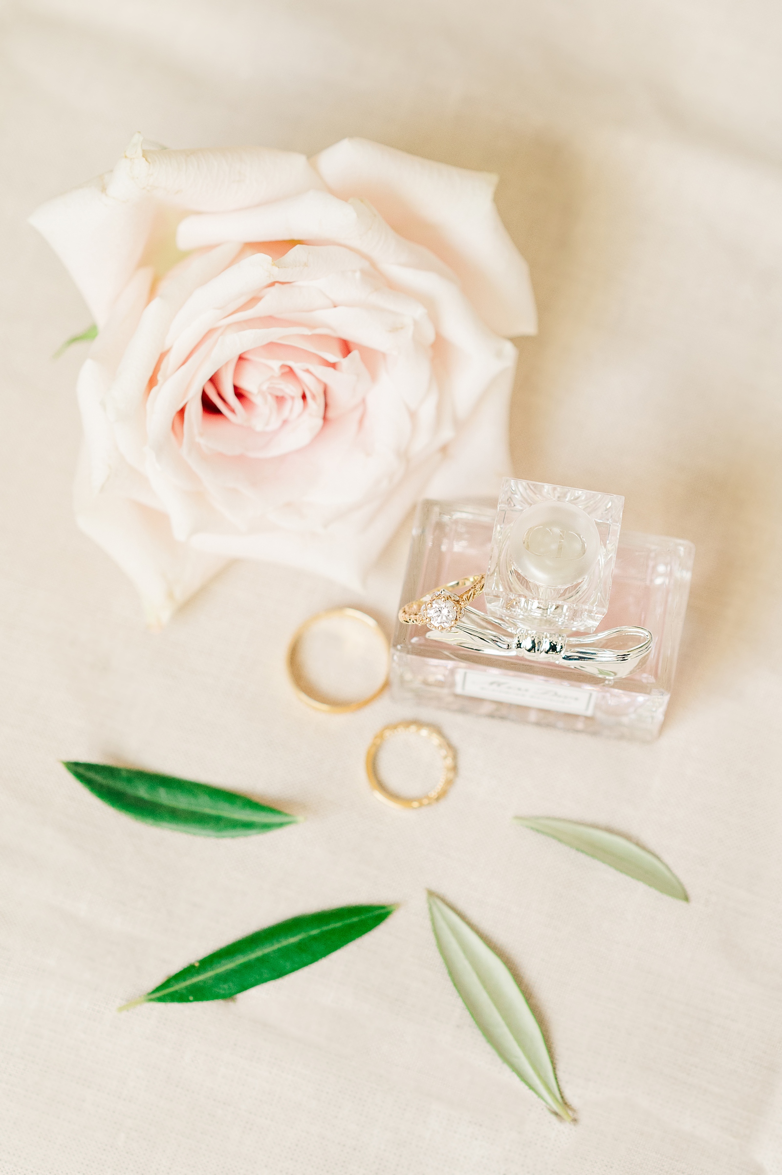 Bridal Details at Richmond Omni Hotel Intimate Wedding. Photography by Virginia Intimate Wedding Photographer Kailey Brianne Photography.
