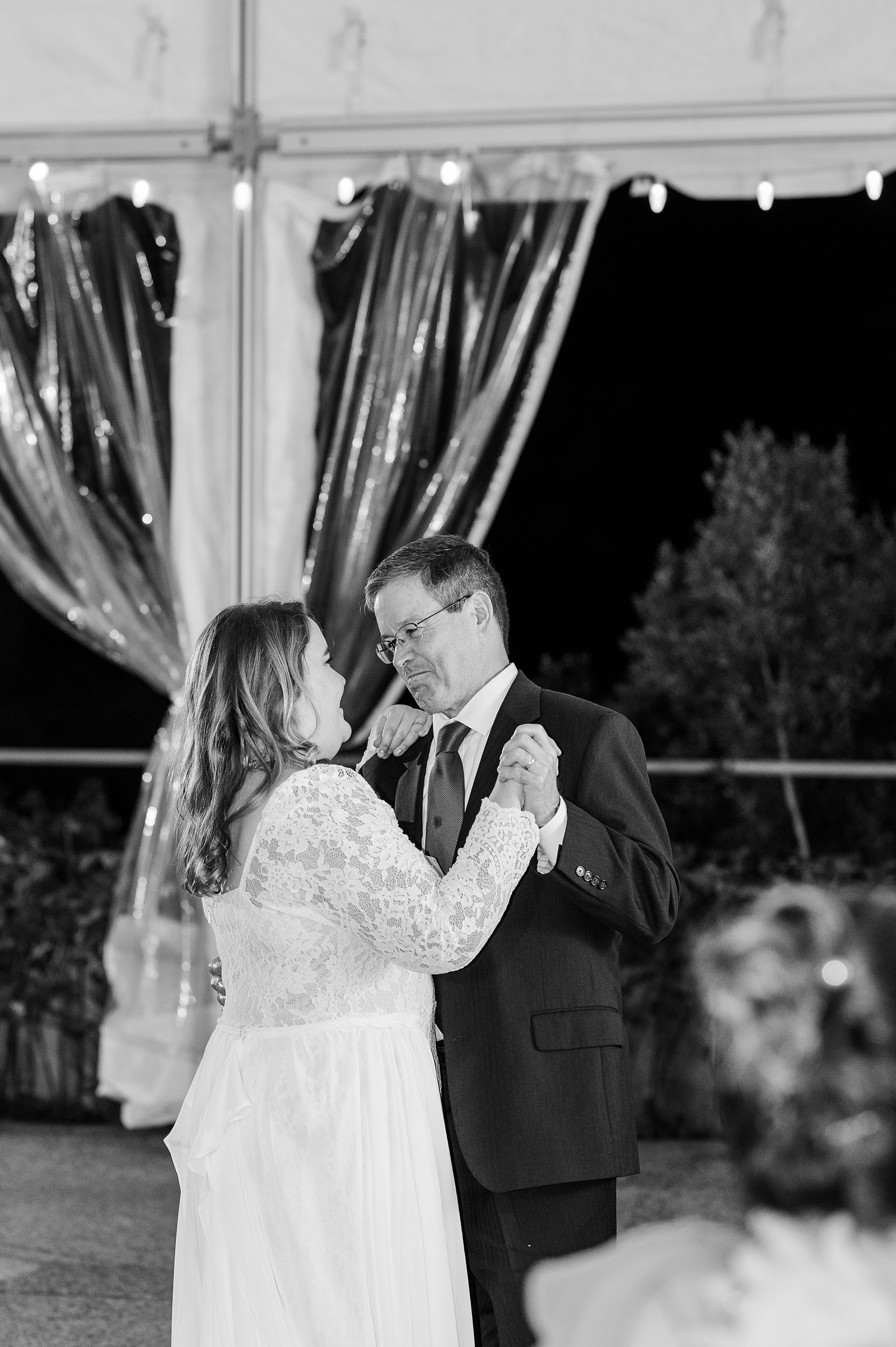 Father Daughter Dance at Maymont Wedding Reception. Photography by Richmond Wedding Photographer Kailey Brianne Photography.