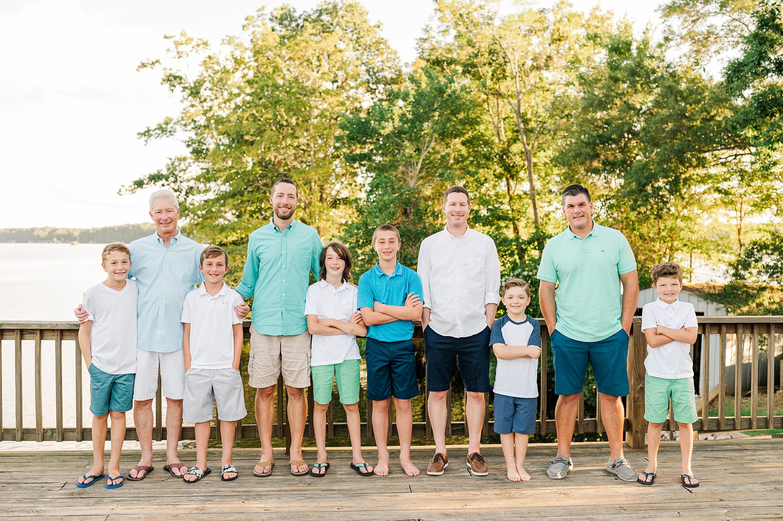 Lake Gaston Family Session by Richmond Family Photographer Kailey Brianne Photography 