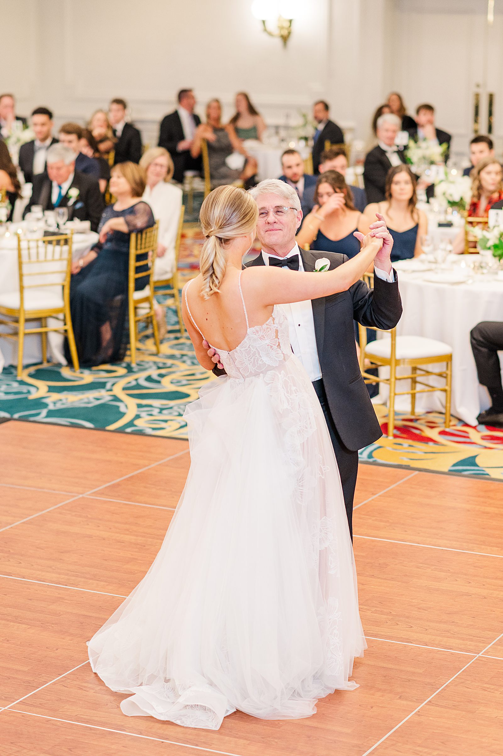 Dances During Reception at Jefferson Hotel Wedding. Richmond Wedding Photographer Kailey Brianne Photography