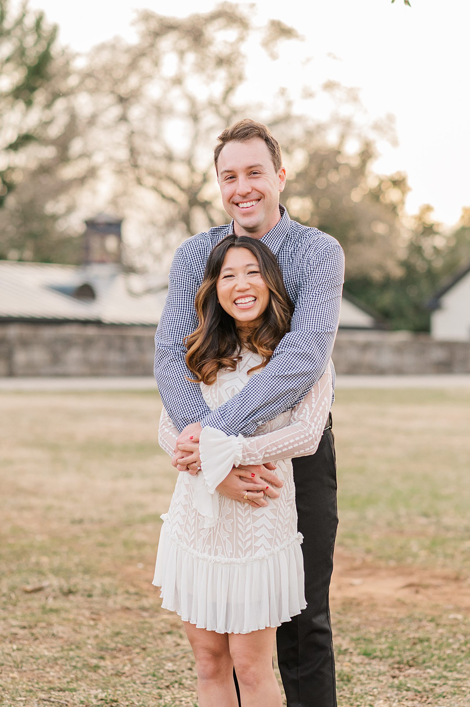 A Spring Maymont Engagement Session by Virginia Wedding Photographer Kailey Brianne Photography. 