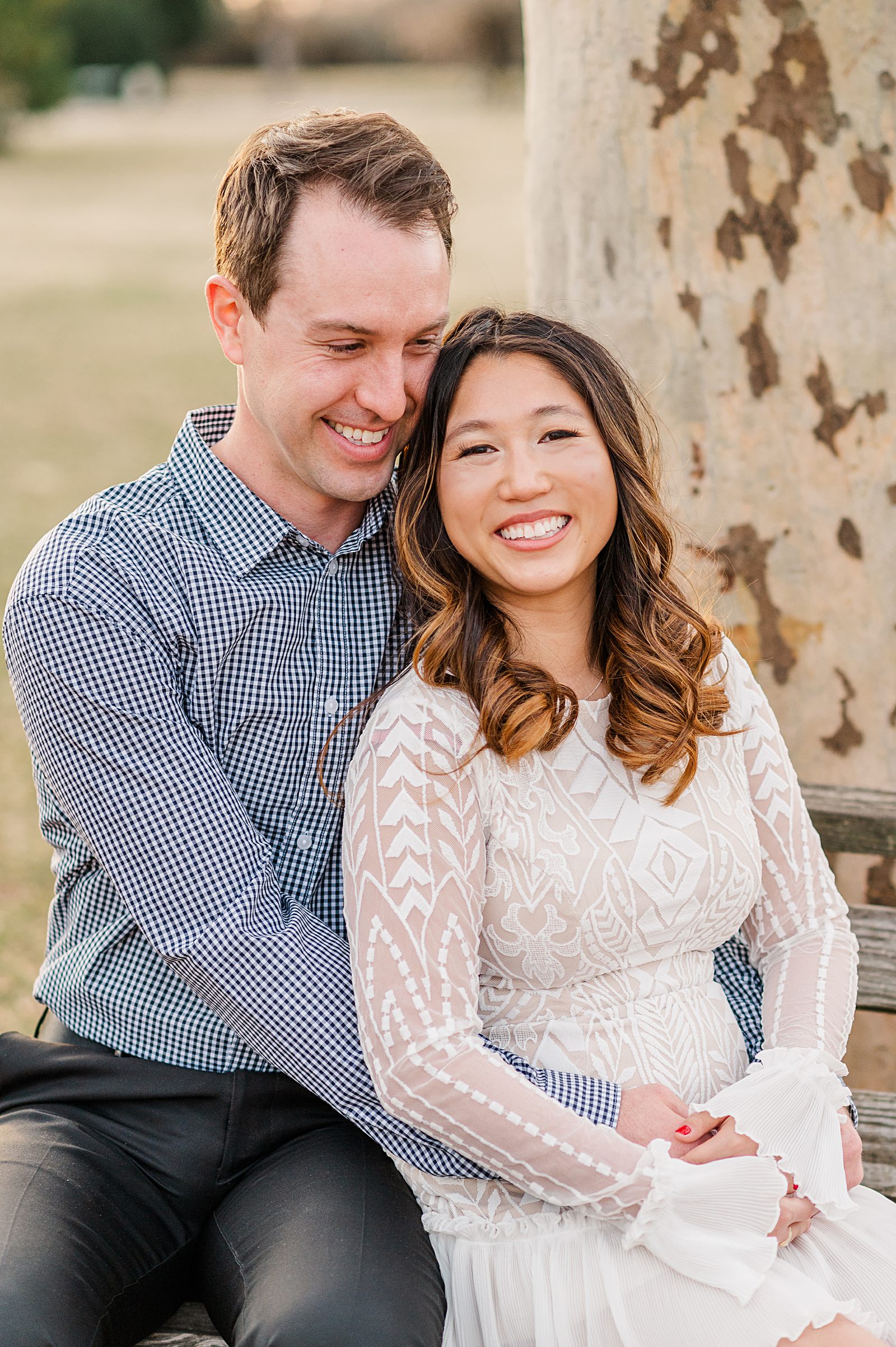 A Spring Maymont Engagement Session by Virginia Wedding Photographer Kailey Brianne Photography. 