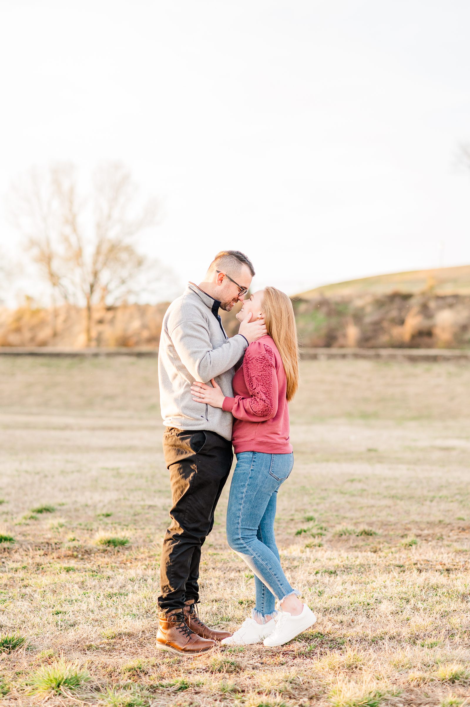 Downtown Richmond Engagement Session at Brown's Island. Wedding Photographer Kailey Brianne Photography