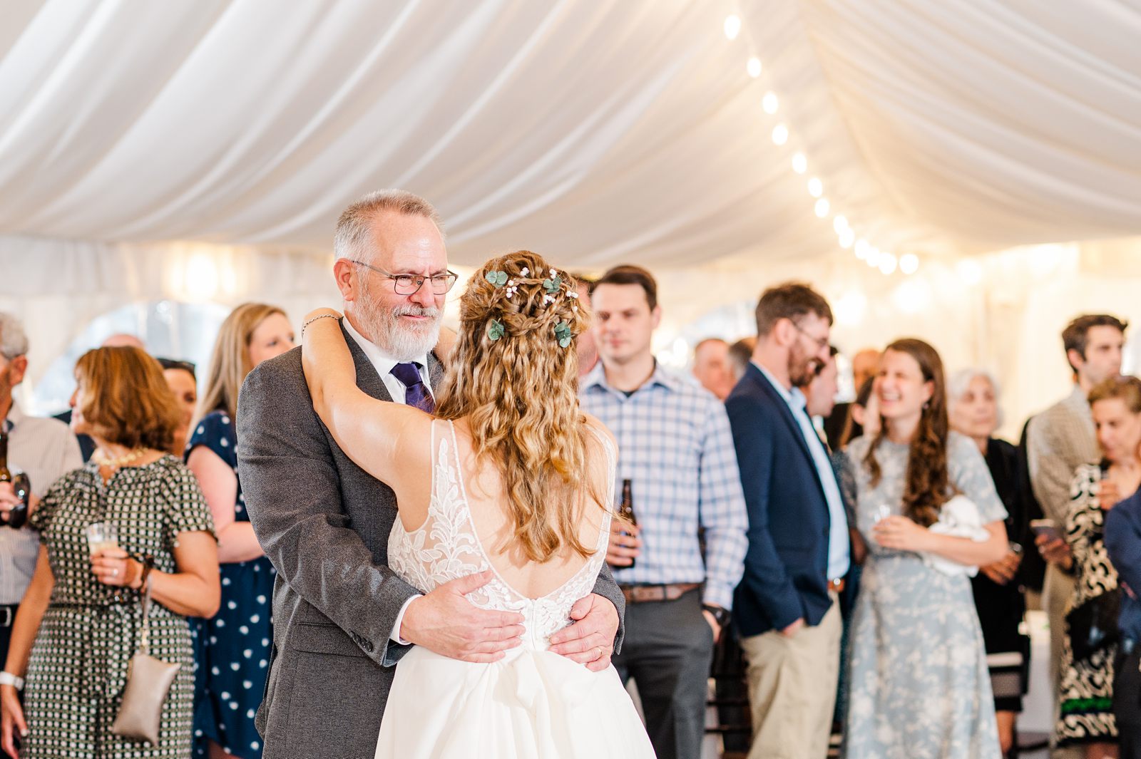 Parent Dances at Spring Virginia Cliffe Inn Wedding Reception. Richmond Wedding Photographer Kailey Brianne Photography. 